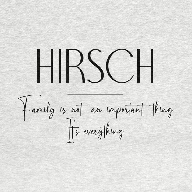 Hirsch Family, Hirsch Name, Hirsch Middle Name by Rashmicheal